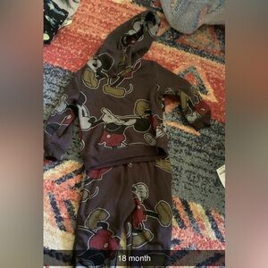 Mickey Mouse Toddler Hoodie and Pants Set